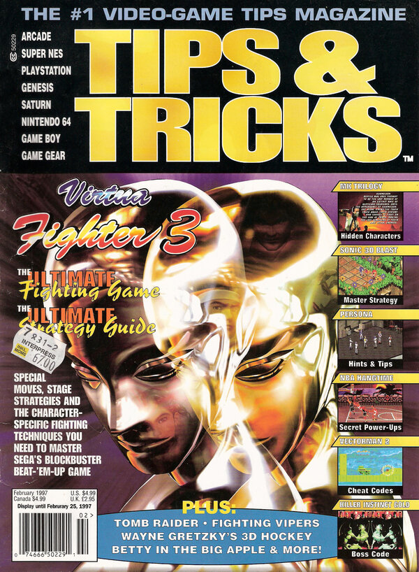 Tips & Tricks Issue 024 (February 1997) cover
